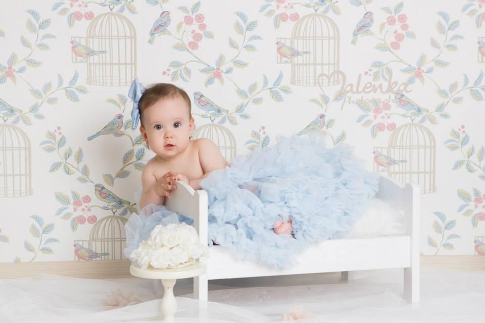 pettiskirt light blue