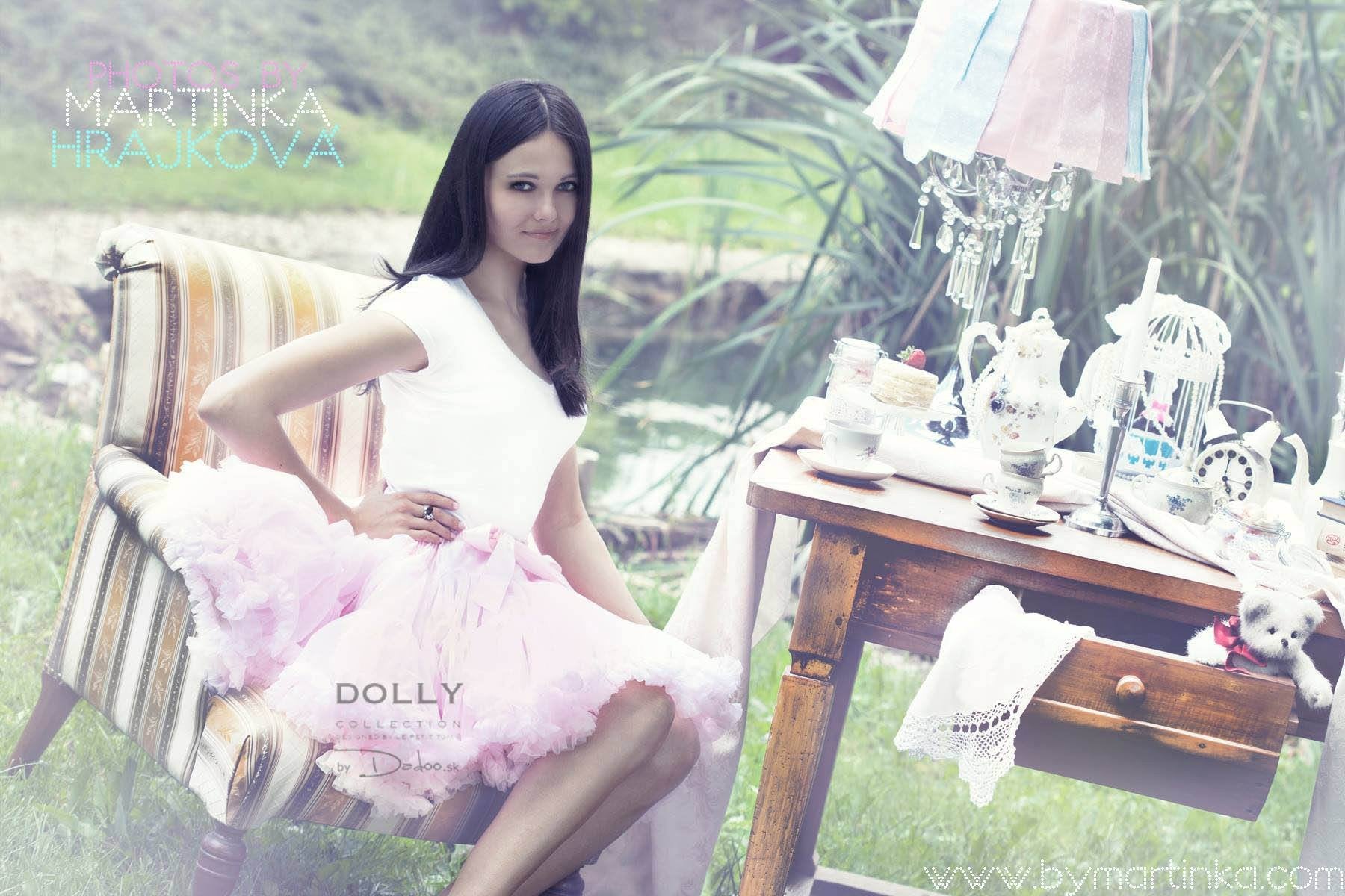 DOLLY by Le Petit Tom ® SHIRLEY TEMPLE pettiskirt baby pink - DOLLY by Le Petit Tom ®