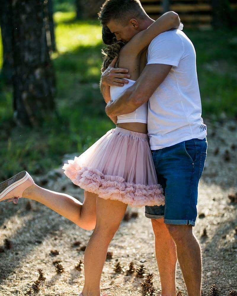 DOLLY by Le Petit Tom ® FRILLY SKIRT ballet pink - DOLLY by Le Petit Tom ®