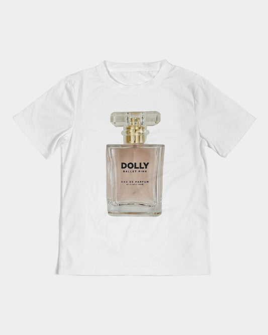 DOLLY PERFUME BOTTLE BALLET PINK Kids Tee