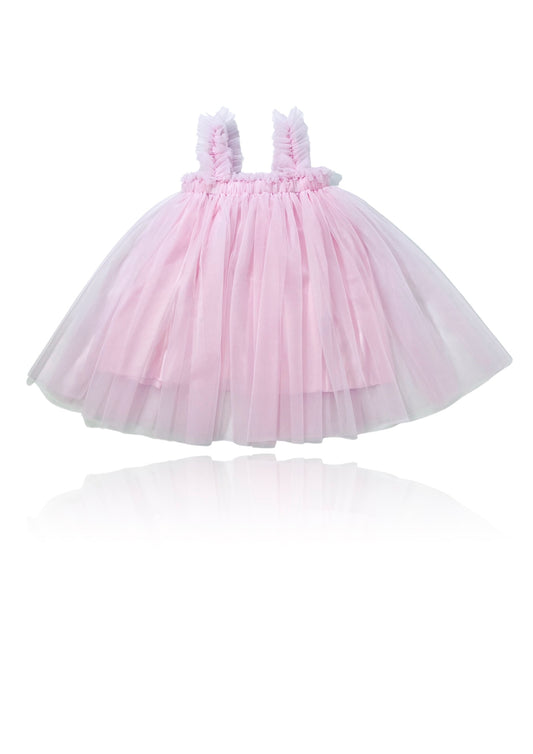 DOLLY by Le Petit Tom ® VESTIDO TUTU 2 WAY COVER UP fresa