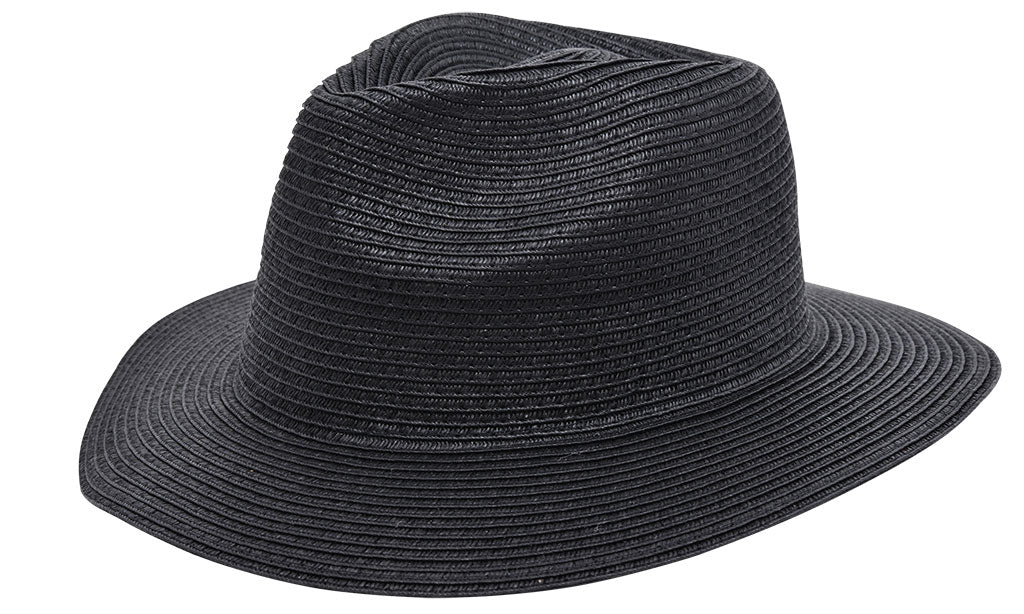 DOLLY GOLIGHTLY FEDORA HAT black or white