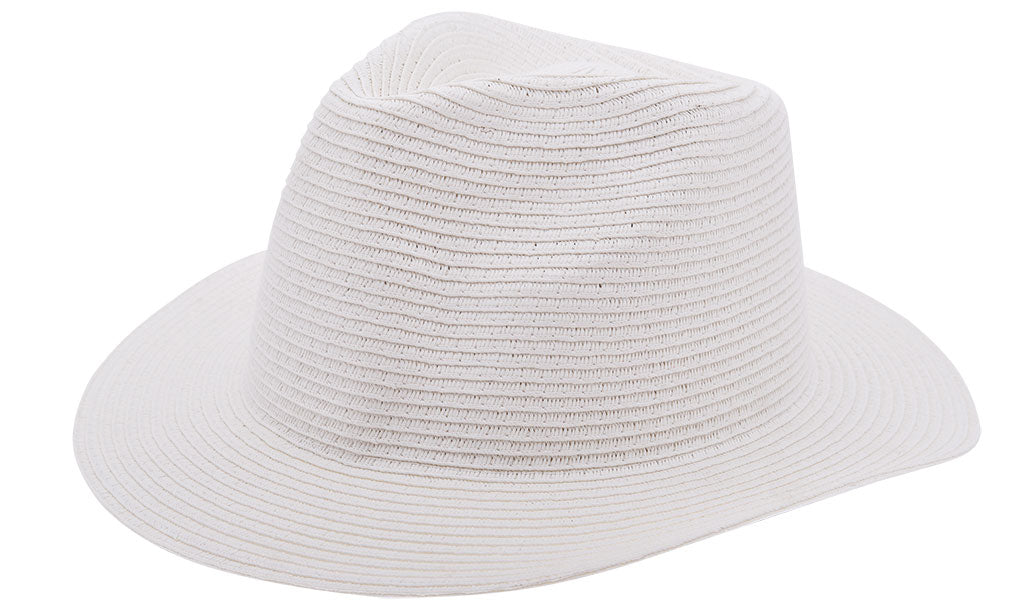 DOLLY GOLIGHTLY FEDORA HAT black or white