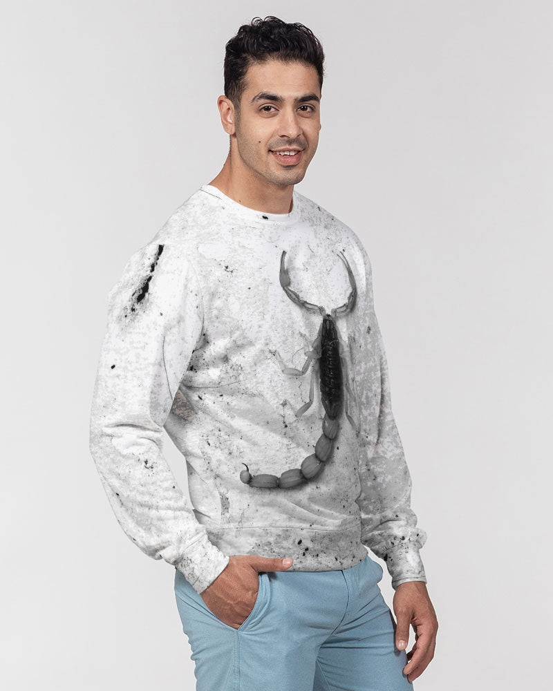 BADASH Men's Classic French Terry Crewneck Pullover
