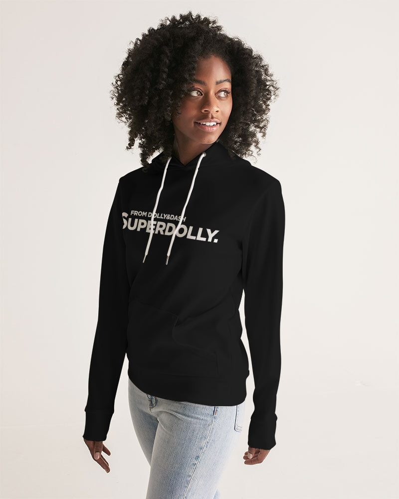 SUPERDOLLY. Sudadera con capucha de mujer NEGRO