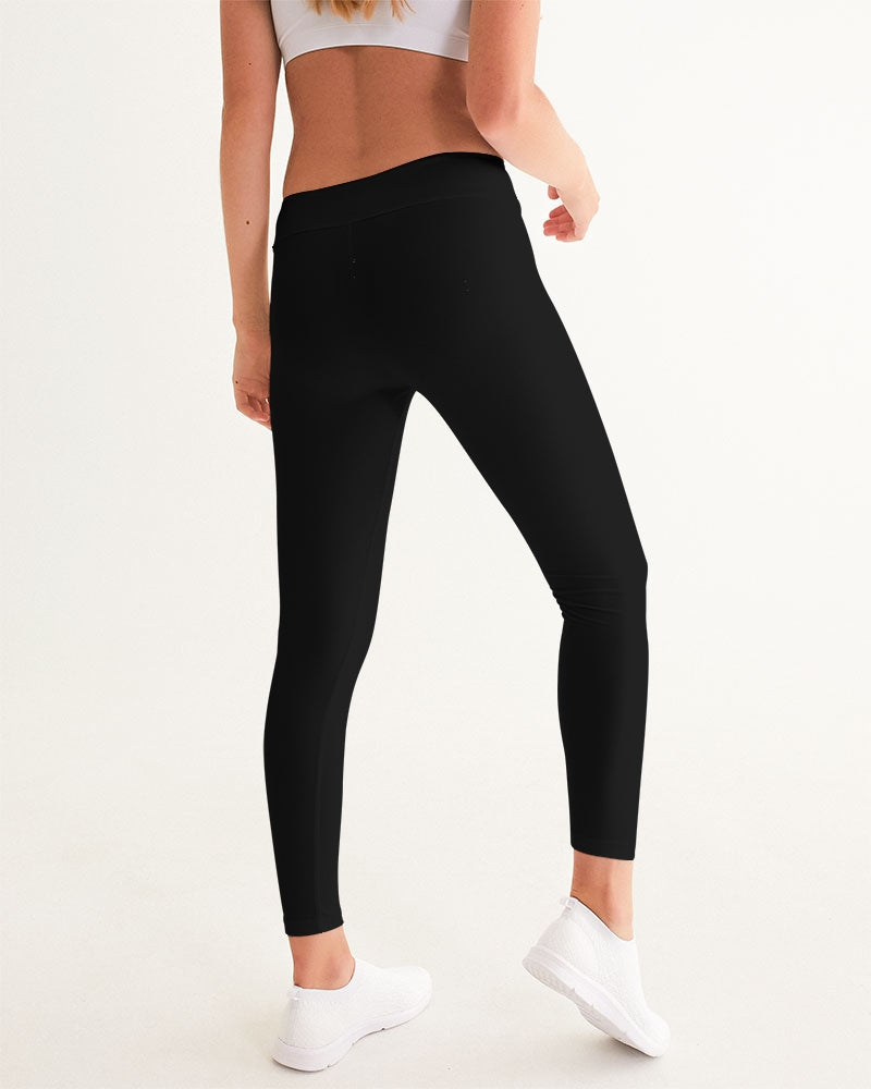 SUPERDOLLY. BLACK Women's Yoga Pants