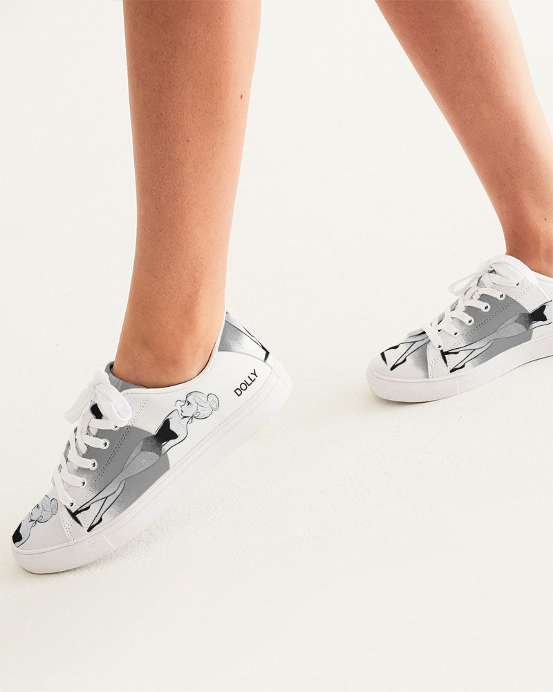 DOLLY DOODLING Ballerina - Zapatillas deportivas de piel sintética para mujer