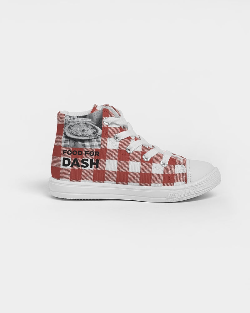 FOOD FOR DASH Kids Hightop Canvas Shoe