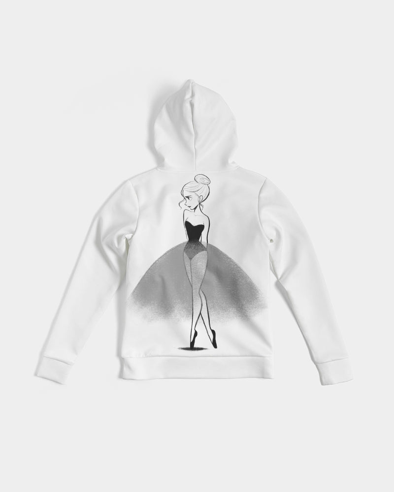DOLLY DOODLING Bailarina Sudadera con capucha para mujer