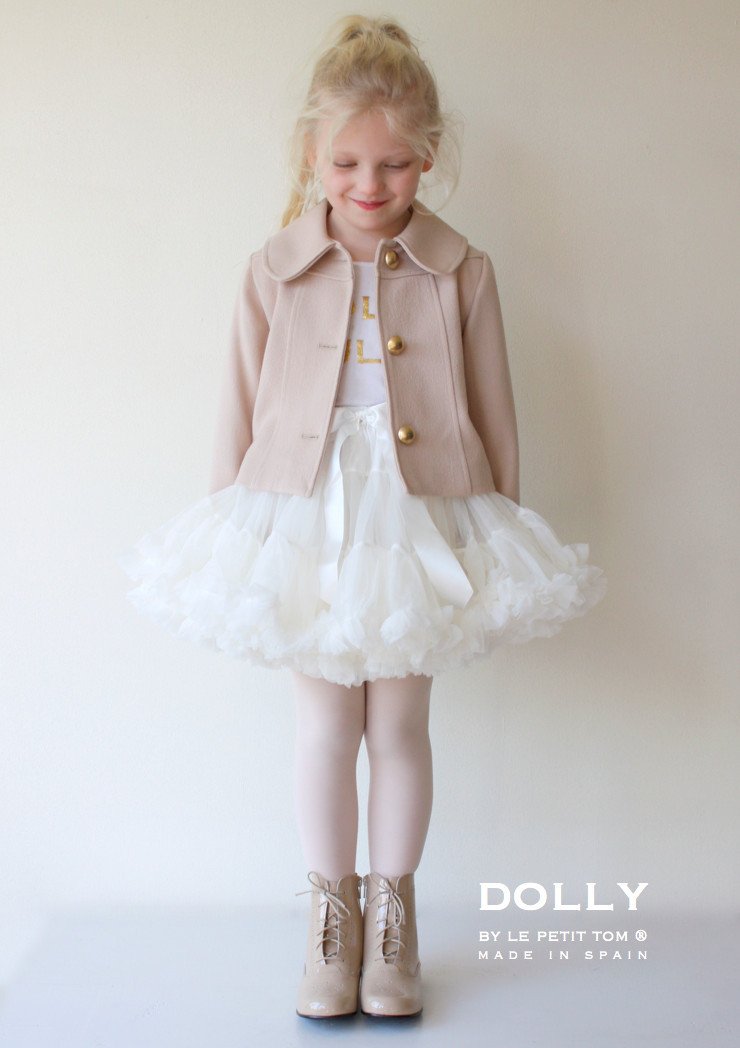 DOLLY by Le Petit Tom ® MARILYN MONROE pettiskirt off-white - DOLLY by Le Petit Tom ®
