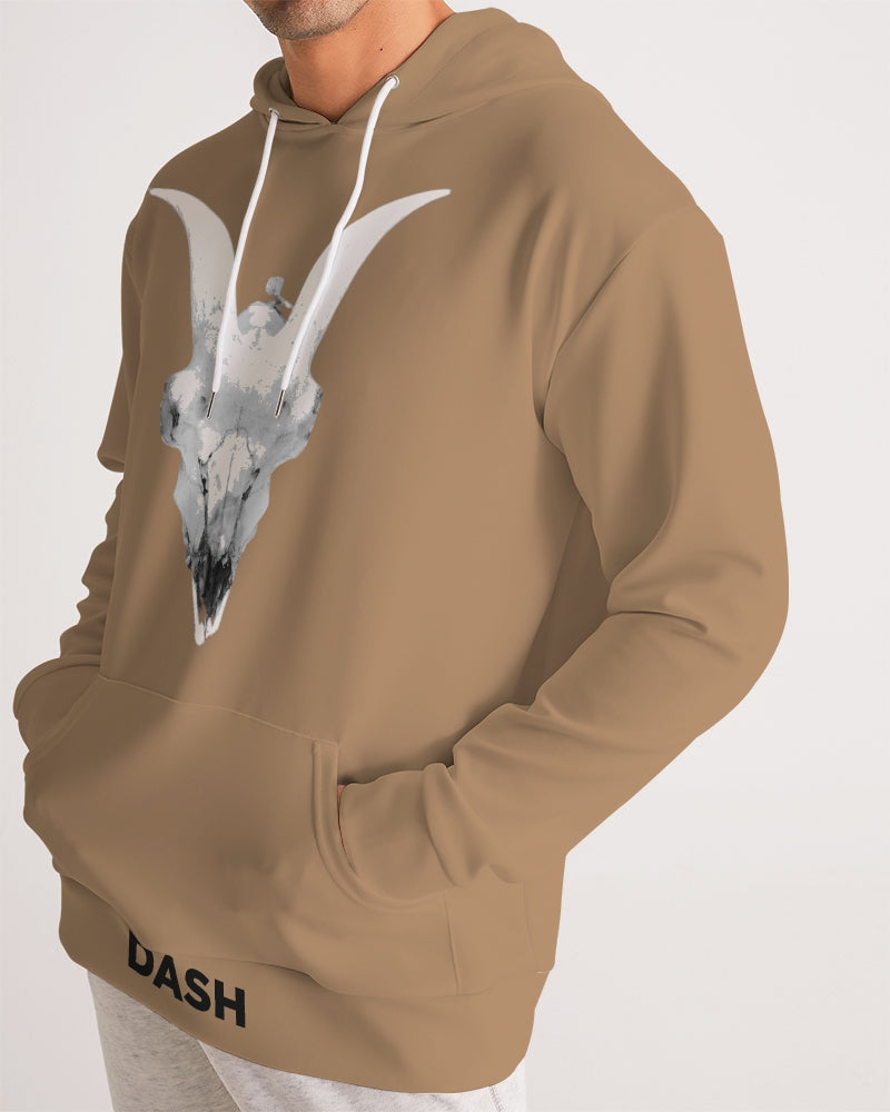 DASH CAPRICORN SKULL MARRÓN Sudadera con capucha para hombre