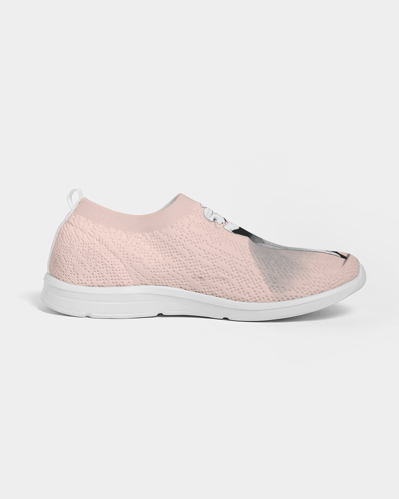 DOLLY DOODLING Ballerina Dolly pink Women's Slip-On Flyknit Shoe