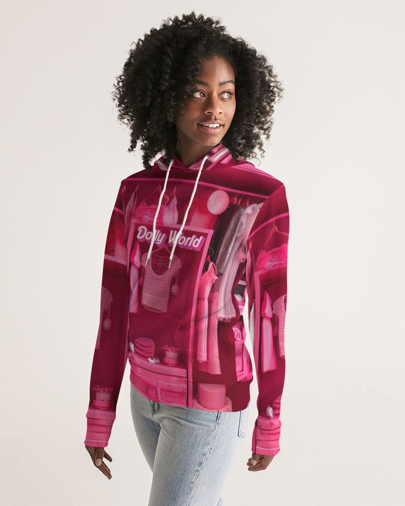 DOLLY WORLD MANNEQUIN BOW Women's Hoodie