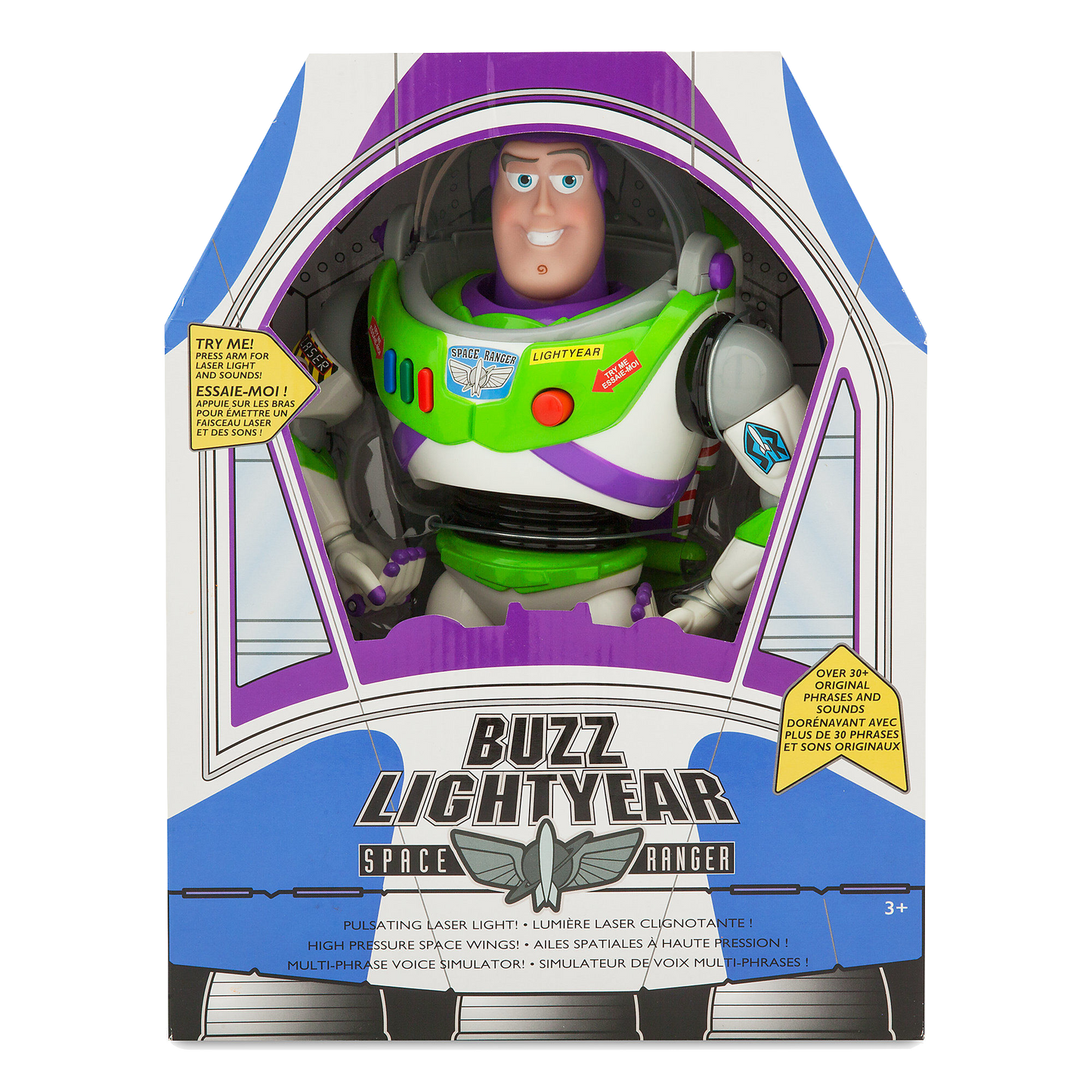 Toy Story Buzz Lightyear Original Talking Doll Buzz Lightyear pop - Interactivo 