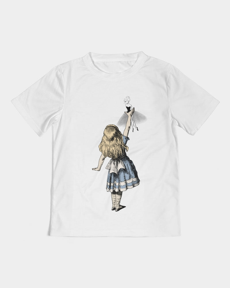 ALICE AND HER DOLLY DOODLING Kids Tee