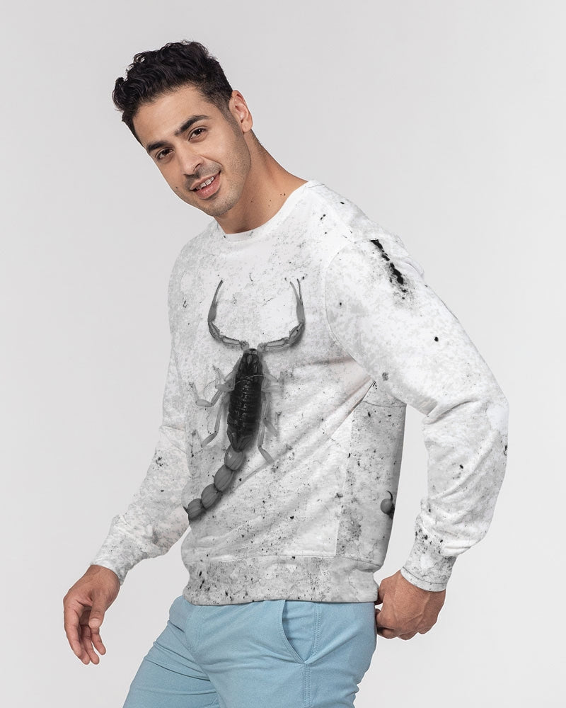 BADASH Men's Classic French Terry Crewneck Pullover