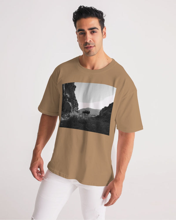 DASHVENTURE BROWN Men's Premium Heavyweight Tee