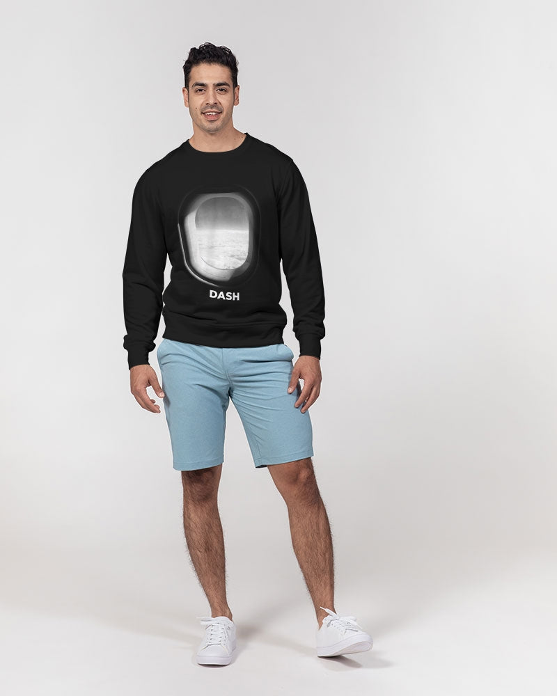 DASH AWAY PLANE WINDOW Jersey clásico de cuello redondo de rizo francés para hombre