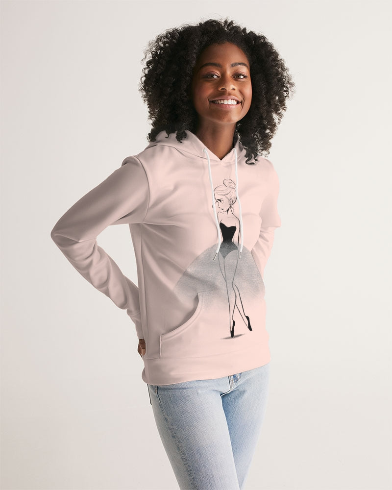 DOLLY DOODLING Ballerina Dolly pink Women's Hoodie