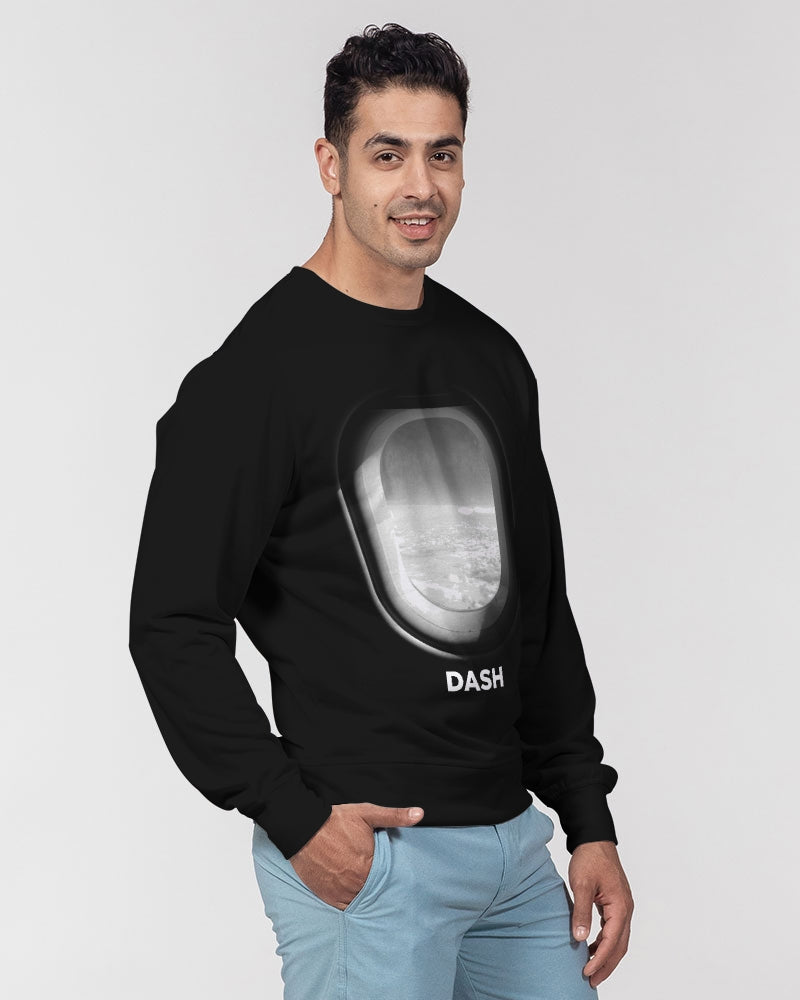 DASH AWAY PLANE WINDOW Jersey clásico de cuello redondo de rizo francés para hombre