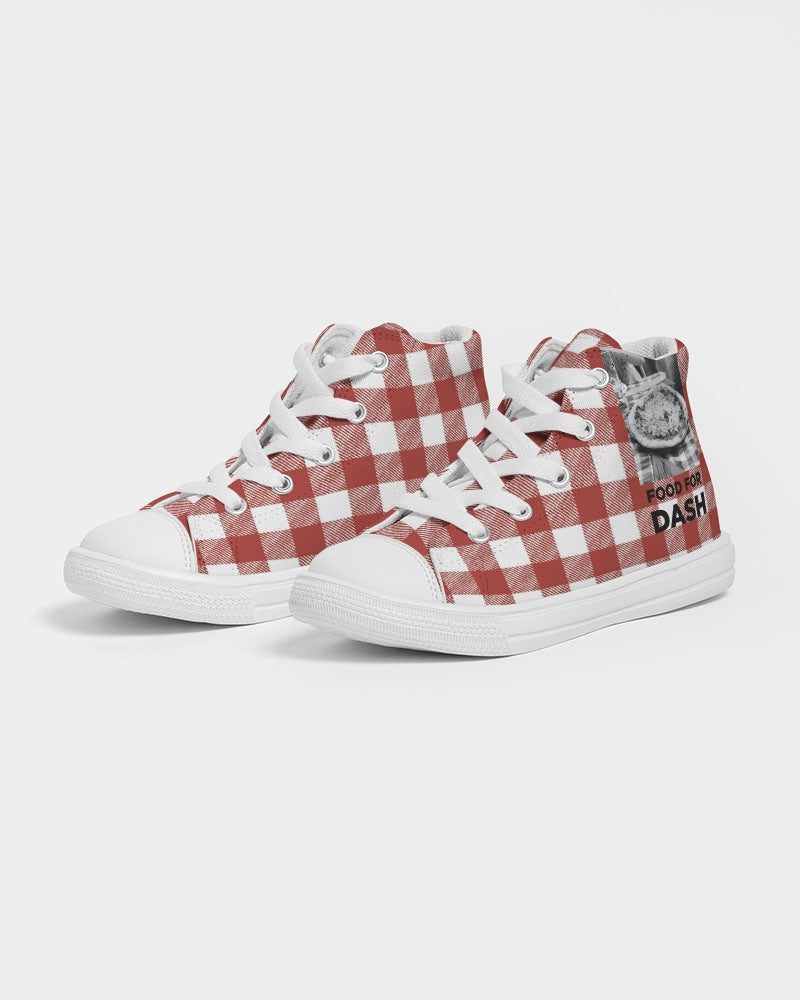 FOOD FOR DASH Kids Hightop Canvas Shoe