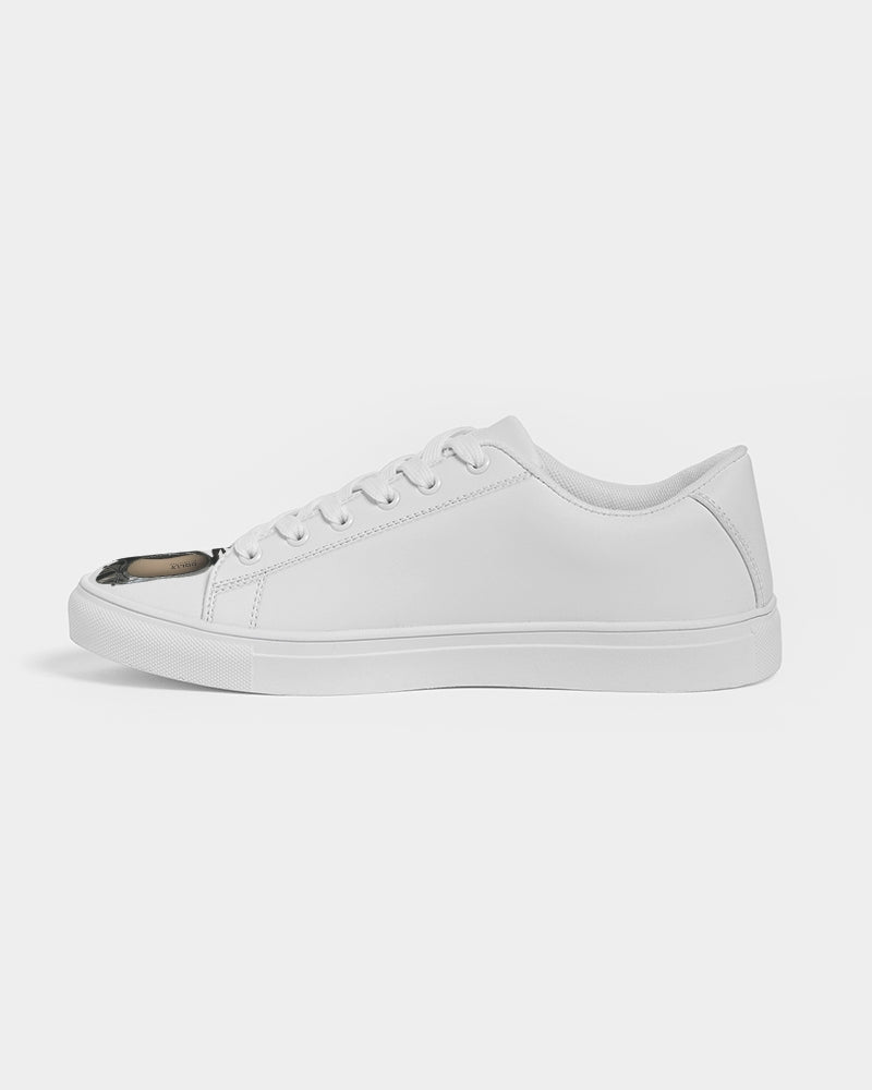 NOT WITHOUT MY DOLLY BALLERINAS BLACK Women's Faux-Leather Sneaker