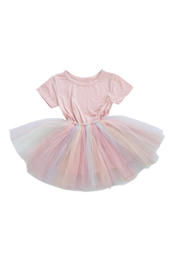 DOLLY® STARS &amp; MOON ⭐️ 🌙 VESTIDO DE HADA DE TUL rosa ballet