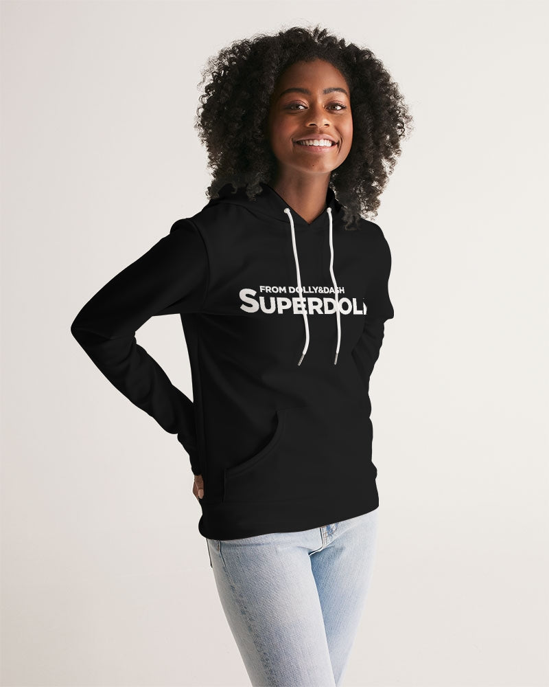 SUPERDOLLY. Sudadera con capucha de mujer NEGRO