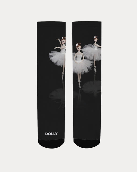 DOLLY ® BALLERINA DOLLS WHITE Women's Socks