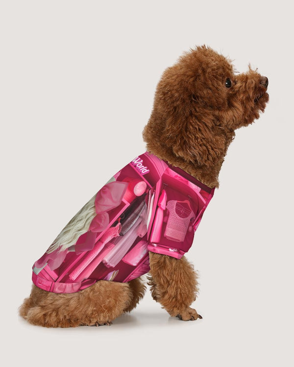 DOLLY WORLD PINK CLOSET Doggie Tee