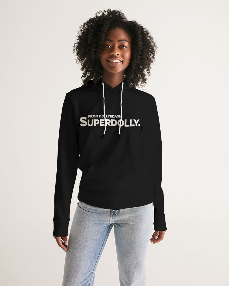 SUPERDOLLY. Sudadera con capucha de mujer NEGRO