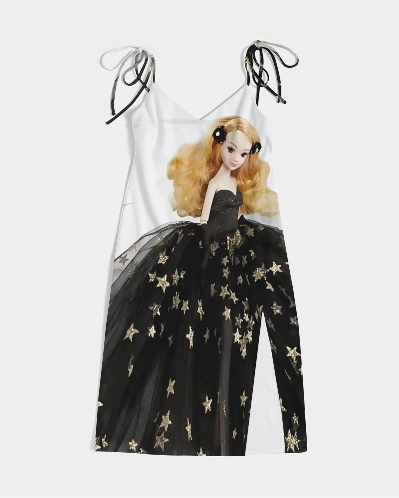 DOLLY® Fashion Doll Star Women's Tie Strap Split Dress