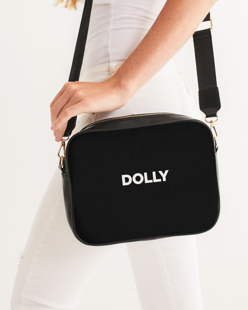 DOLLY LOGO Crossbody Bag black