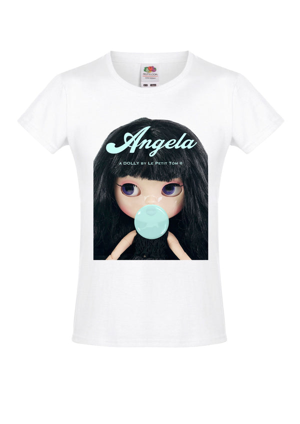 [ OUTLET] ANGELA DOLLY by Le Petit Tom ® T-shirt Angela doll Black Bubblegum