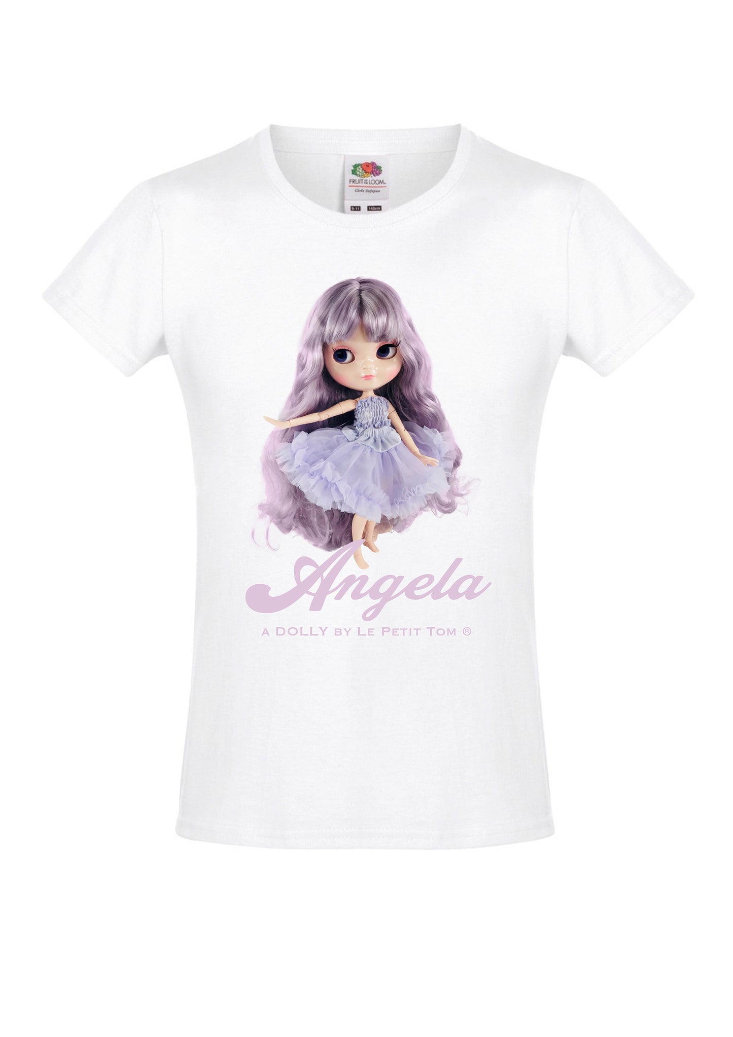 [ OUTLET] ANGELA DOLLY by Le Petit Tom ® T-shirt Angela doll lavender