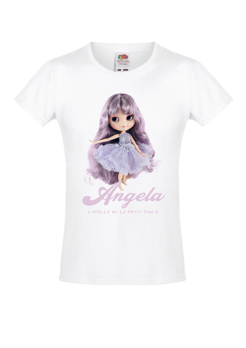 [ OUTLET] ANGELA DOLLY by Le Petit Tom ® T-shirt Angela doll lavender