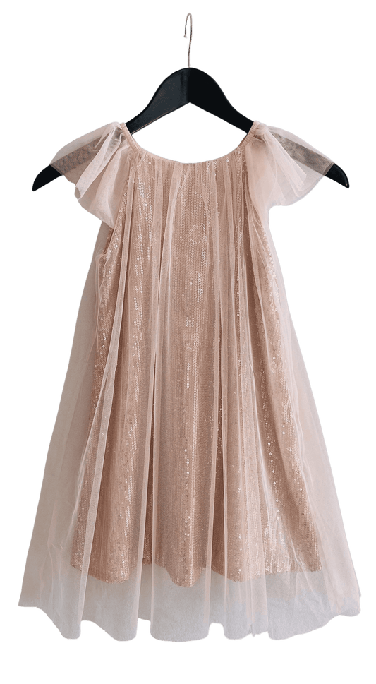 DOLLY by Le Petit Tom ® VESTIDO DE TUL CON LENTEJUELAS rosa ballet