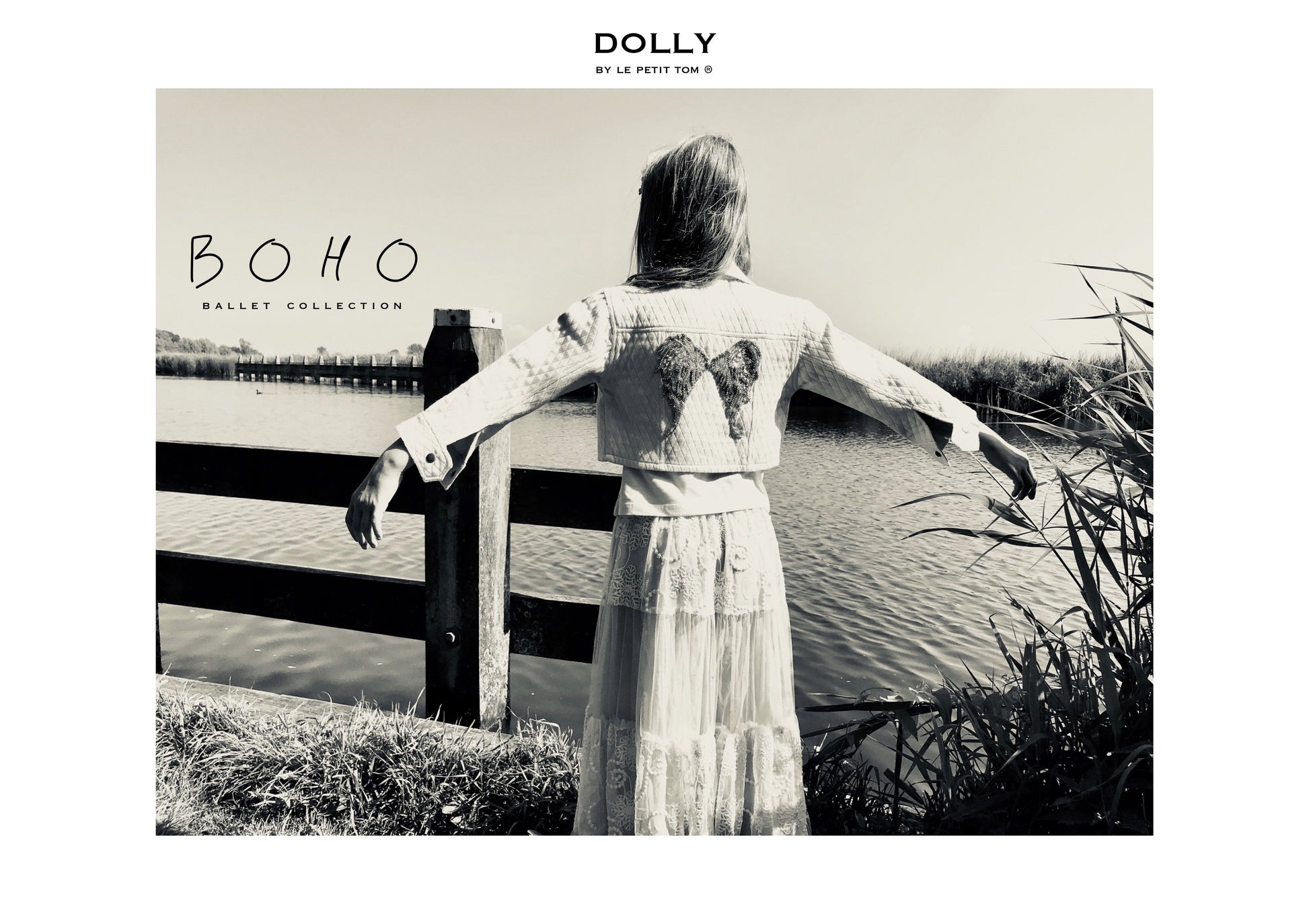 DOLLY by Le Petit Tom ® BOHO maxi skirt mauve - DOLLY by Le Petit Tom ®