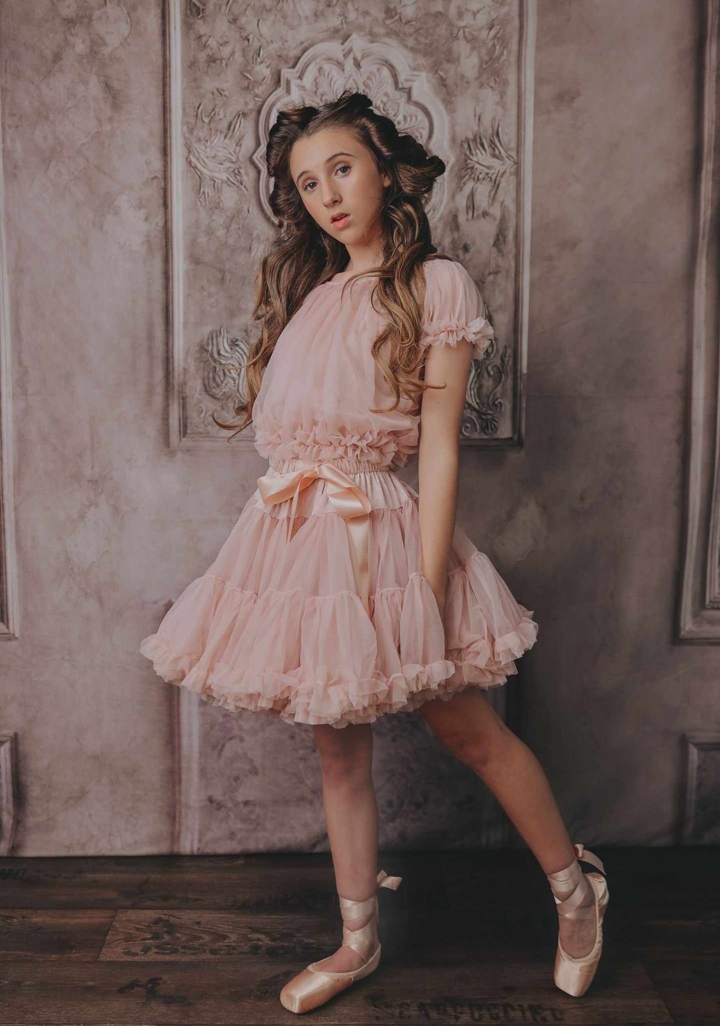 DOLLY by Le Petit Tom ® DOROTHY in the land of DOLLS pettiskirt ballet pink