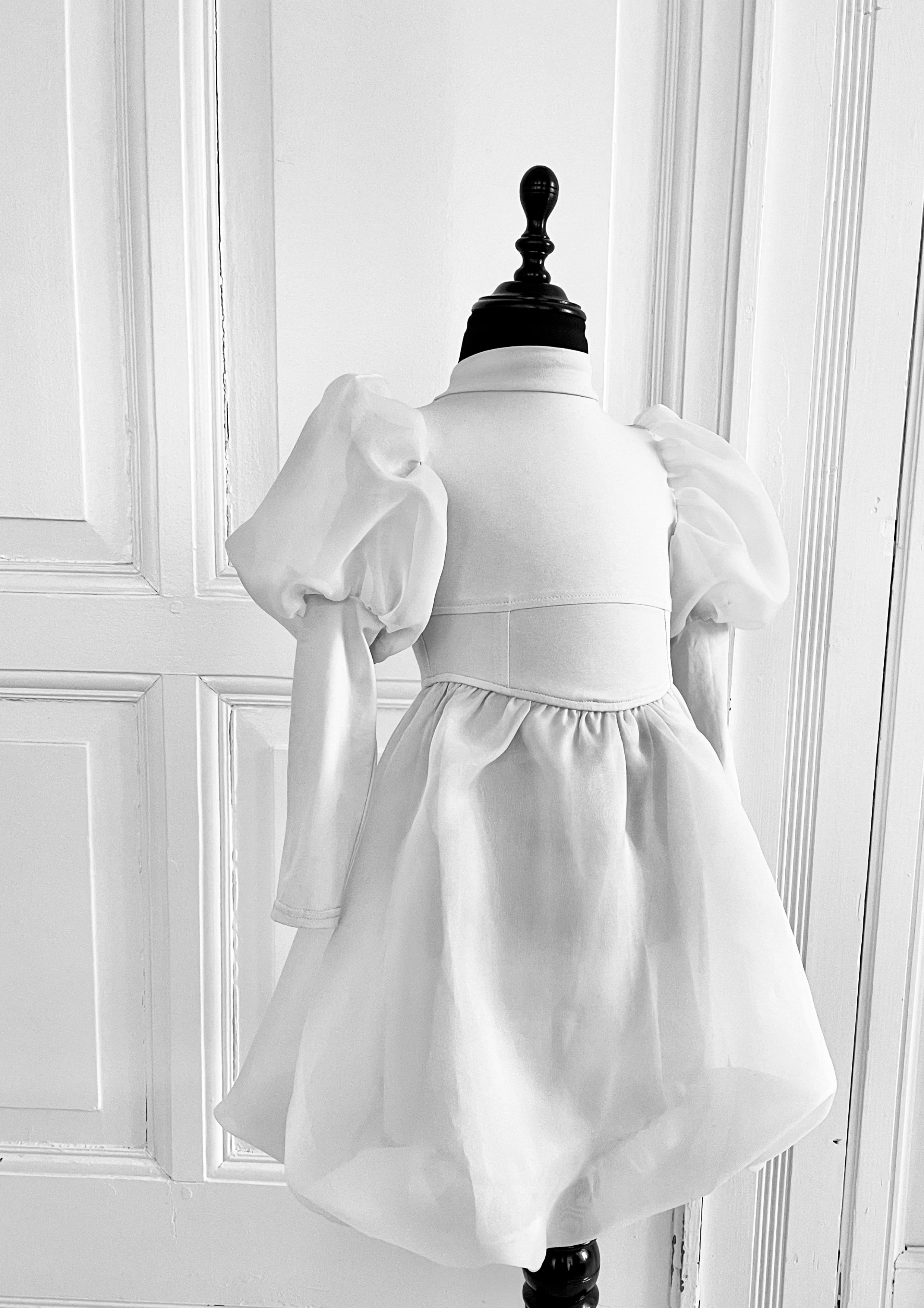 VESTIDO DE TUTU DE LEOTARD DE TERCIOPELO CON ESTRELLAS Y LUNA ⭐️ 🌙 TUL rosa ballet DOLLY®