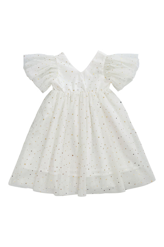 DOLLY ® STARS &amp; MOON ⭐️ 🌙 VESTIDO PRINCESA TUL blanco