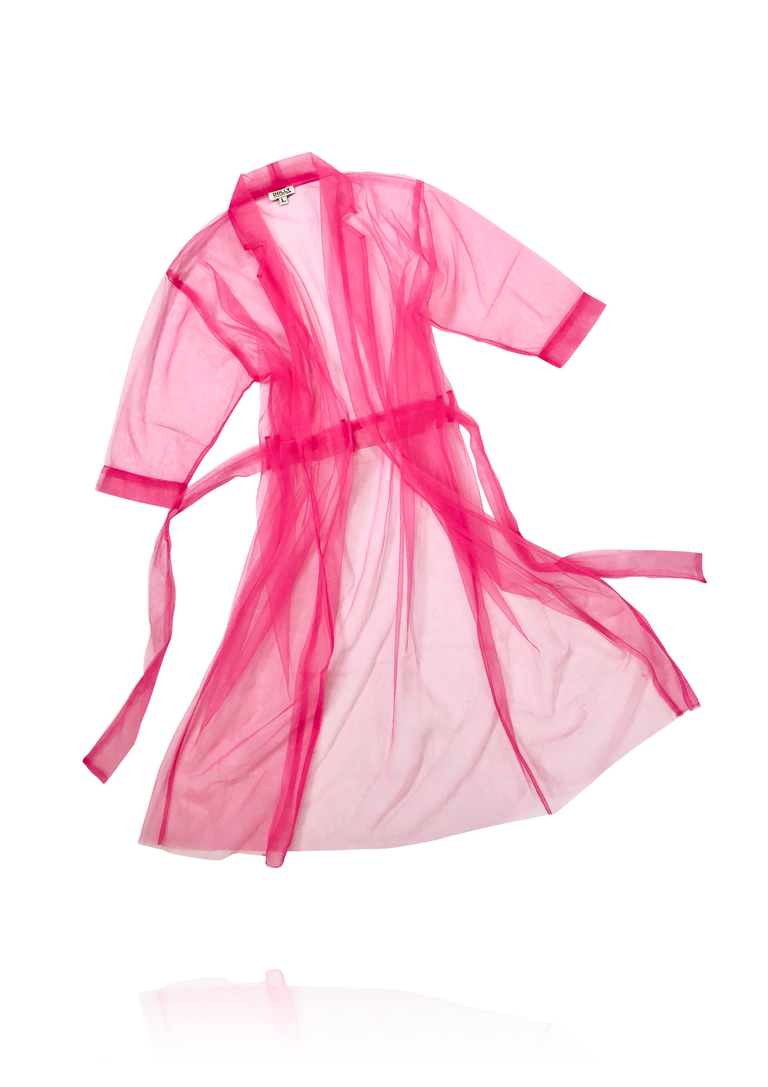 DOLLY GOLIGHTLY PINK TULLE CAPE pink