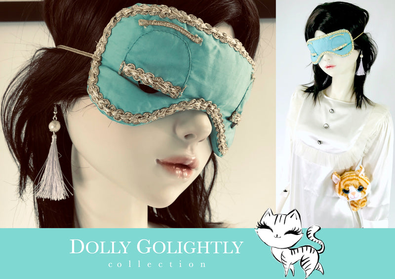 DOLLY GOLIGHTLY Desayuno @ Tiffany's PENDIENTES DE BORLA DE LAVANDA