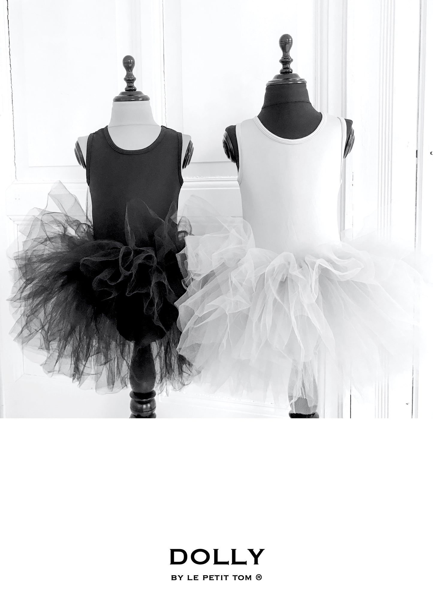 DOLLY by Le Petit Tom ® TIMELESS TUTU DRESS white