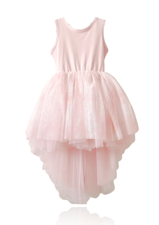 DOLLY® STARS &amp; MOON ⭐️ 🌙 VESTIDO DE HADA DE TUL rosa ballet