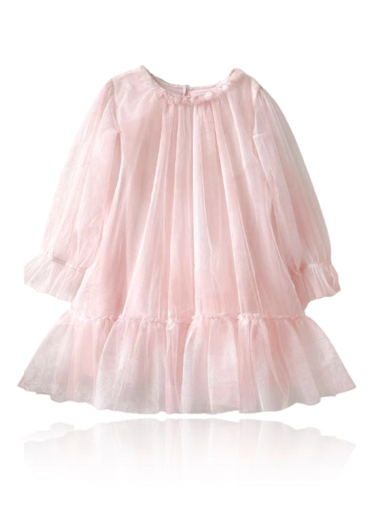 DOLLY® STARS &amp; MOON ⭐️ 🌙 VESTIDO DE HADA DE TUL rosa ballet