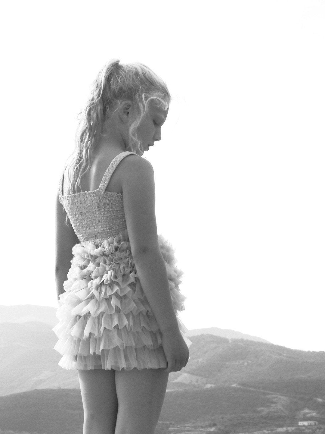 DOLLY by Le Petit Tom ® FRILLY PANTS off-white - DOLLY by Le Petit Tom ®