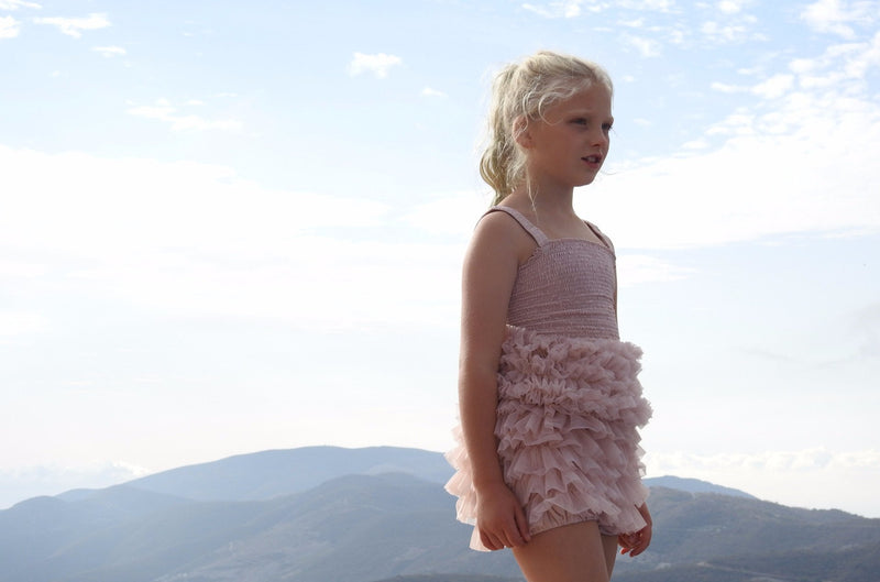 DOLLY by Le Petit Tom ® FRILLY TOP ballet pink - DOLLY by Le Petit Tom ®