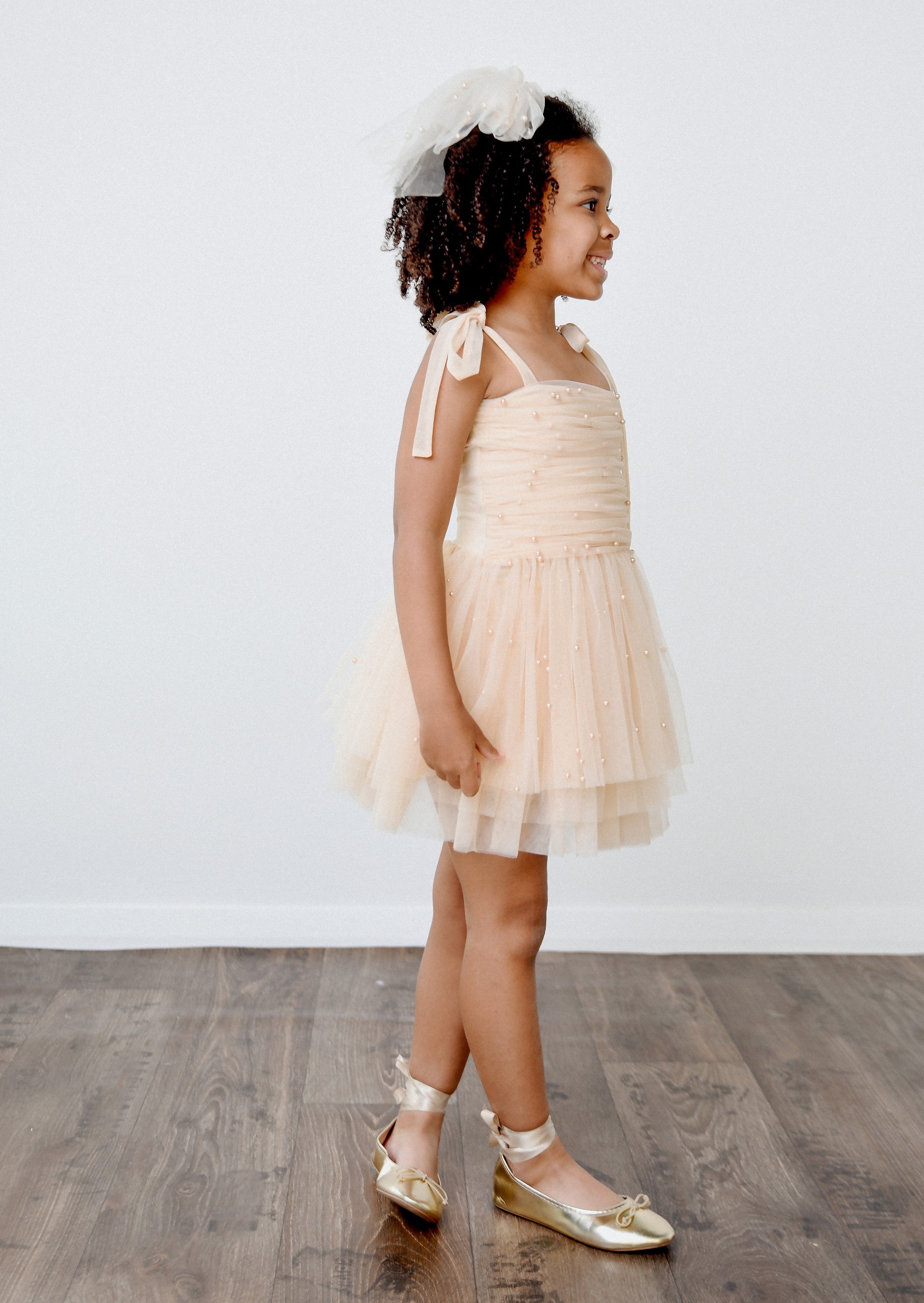 DOLLY® STARS &amp; MOON ⭐️ 🌙 VESTIDO DE HADA DE TUL rosa ballet