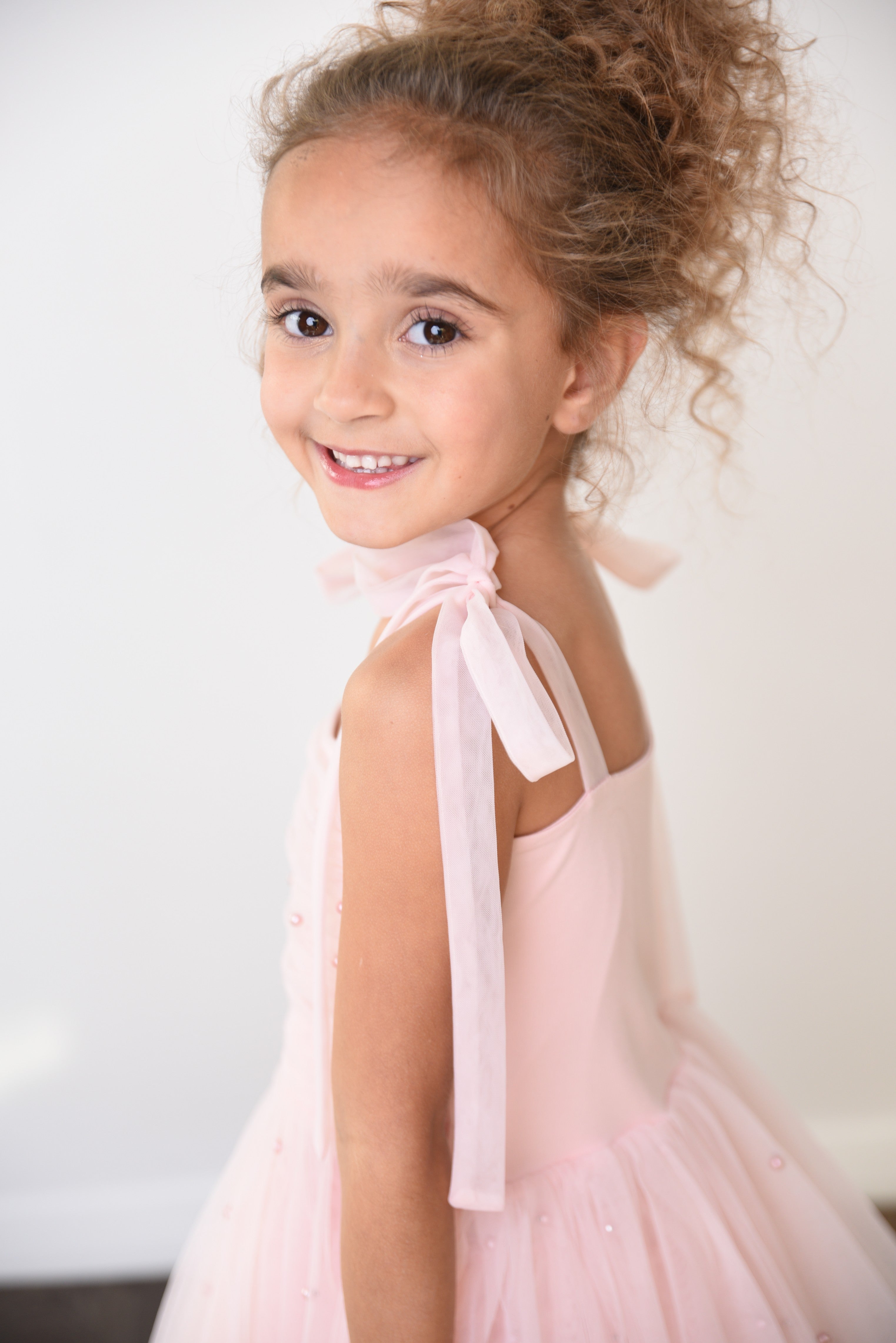 DOLLY® STARS &amp; MOON ⭐️ 🌙 VESTIDO DE HADA DE TUL rosa ballet